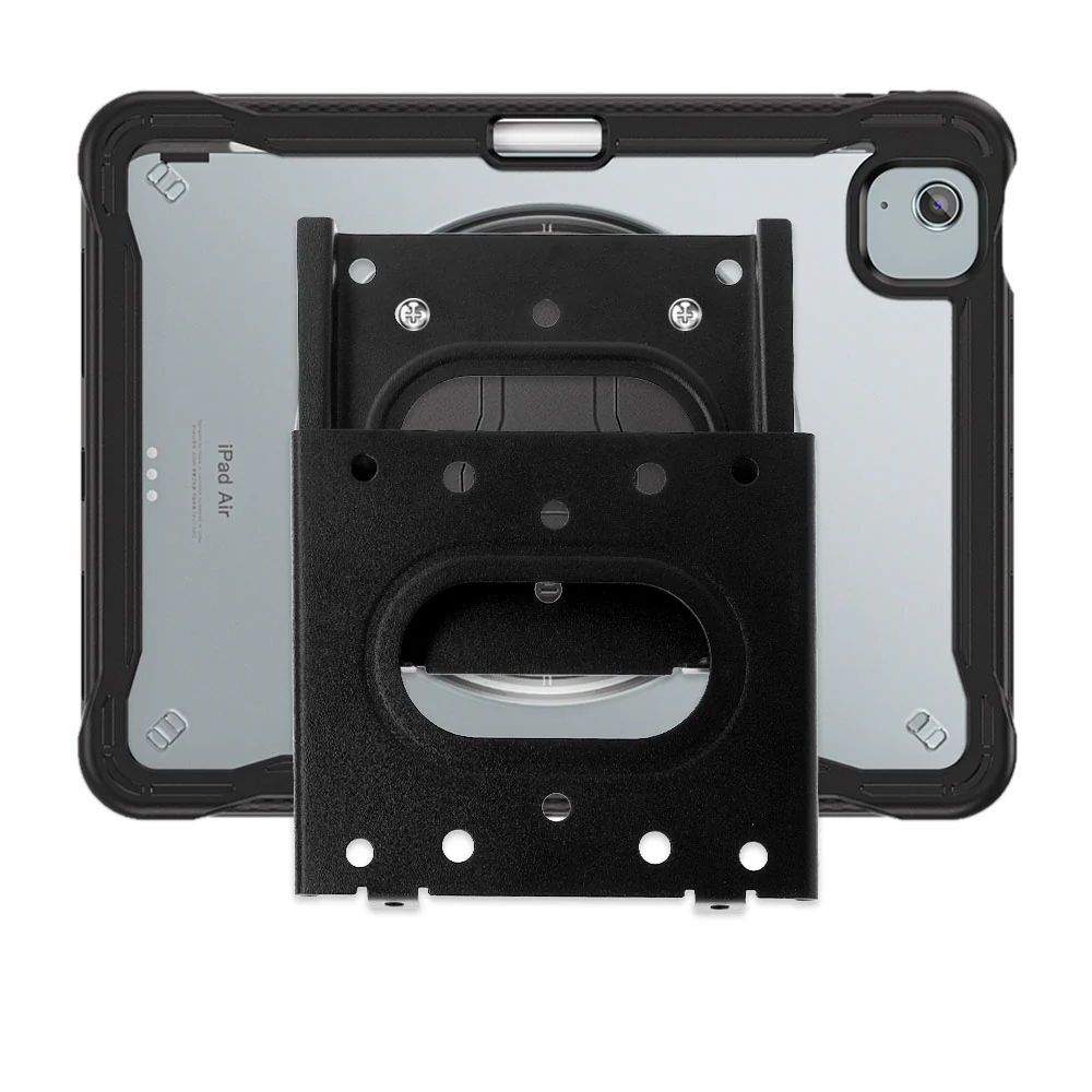VSA-HVN-iPad-A5 | iPad Air 4 2020 / iPad Air 5 2022 | 2 Layers Rugged VESA Tablet Case with Wall Mount - Image 2
