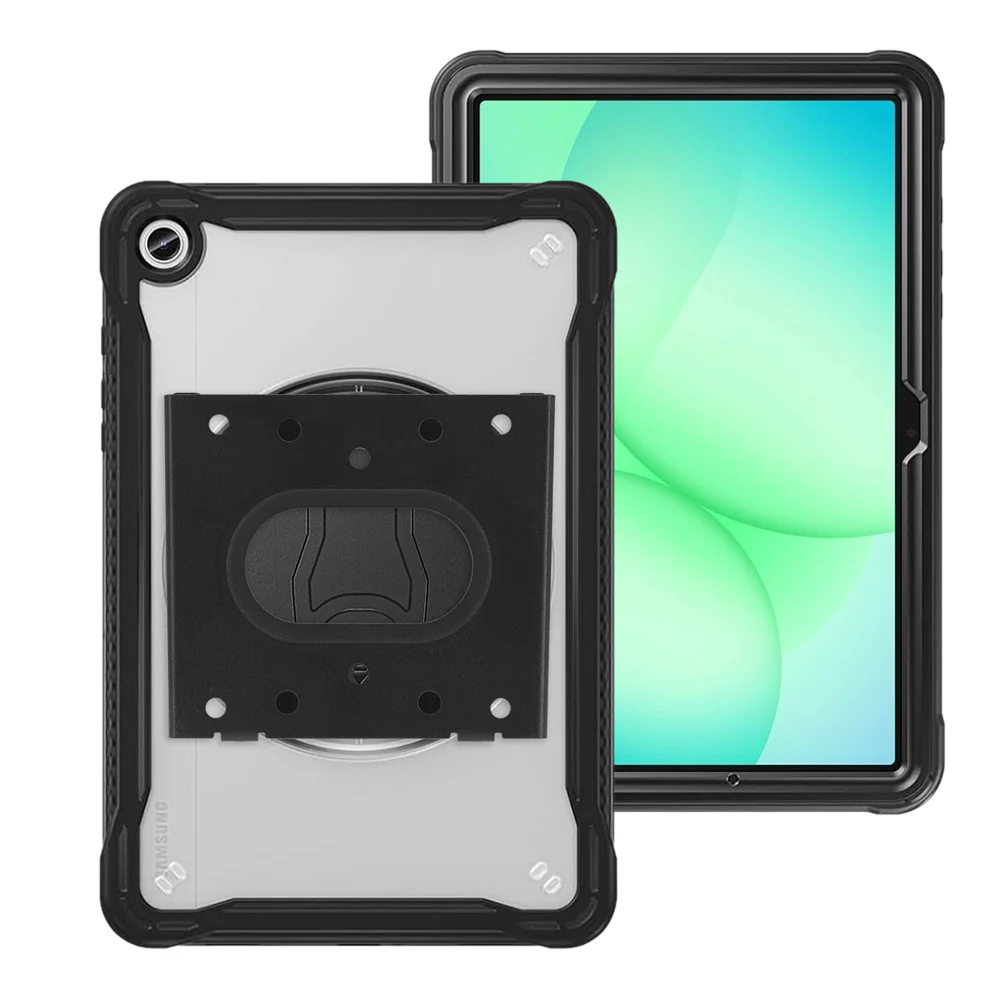 VSA-HVN-SS-X230 | Samsung Galaxy Tab A11+ A11 Plus ( 11" ) SM-X230 / SM-X235 / SM-X236 / SM-X238 | 2 Layers Rugged VESA Tablet Case with Wall Mount