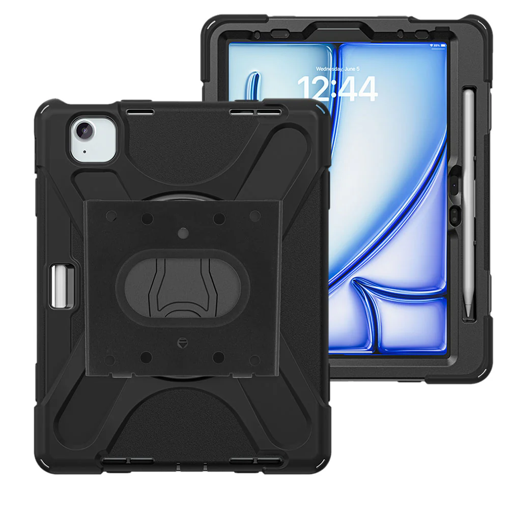 VSA-JVN-iPad-A5 | iPad Air 11 (M2) / (M3) / (M4) | Ultra 3 Layers Rugged VESA Tablet Case with Wall Mount