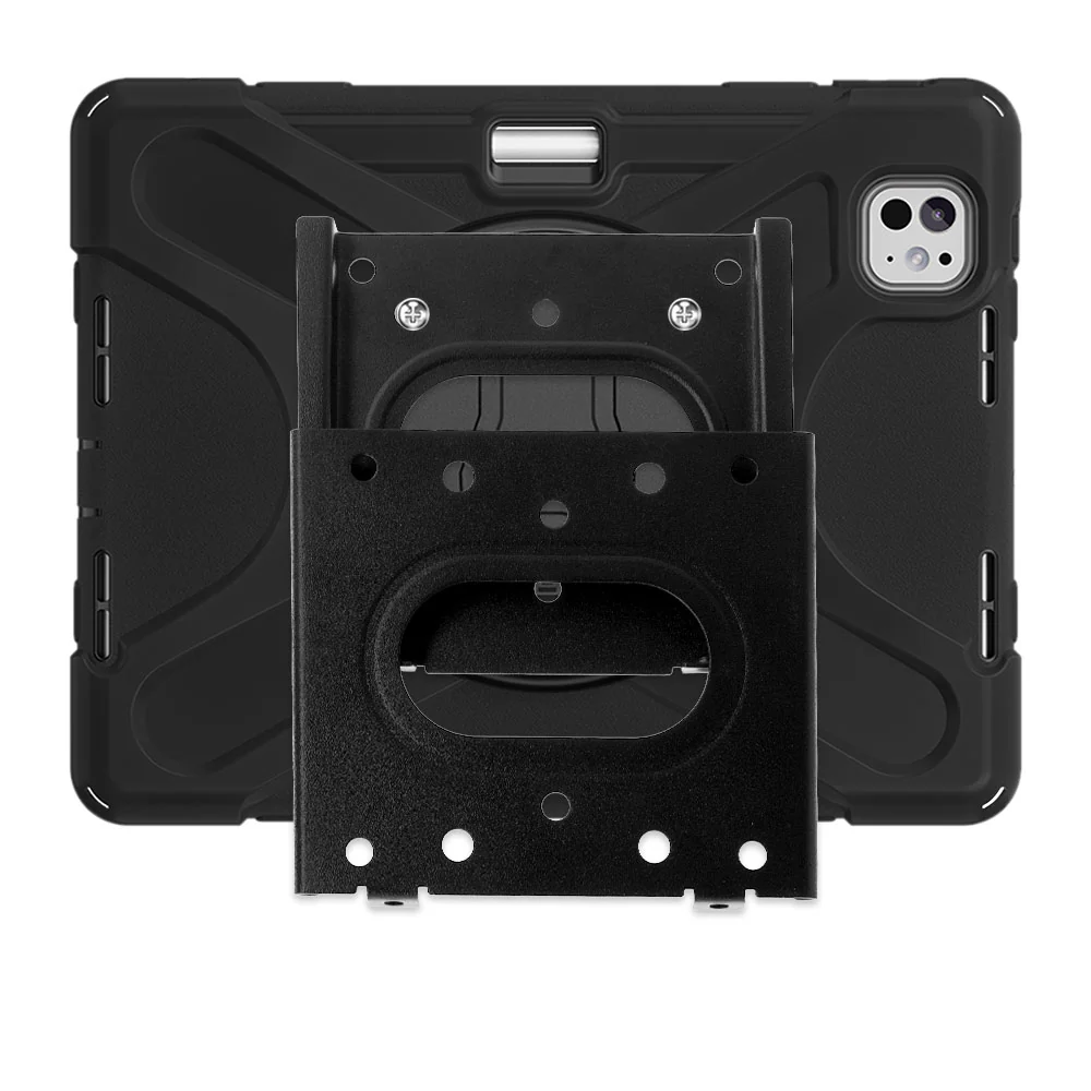 VSA-JVN-iPad-PR11 | iPad Pro 11 (M4) / (M5) | Ultra 3 Layers Rugged VESA Tablet Case with Wall Mount - Image 2