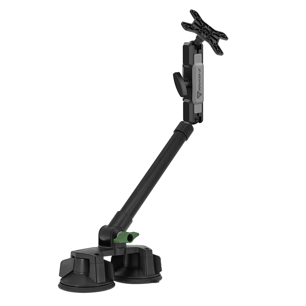 VSA-P65 | Dual Suction Cup VESA Mount ( 75x75mm | 50x50mm ) with Long Arm | Design for Tablet - Image 10