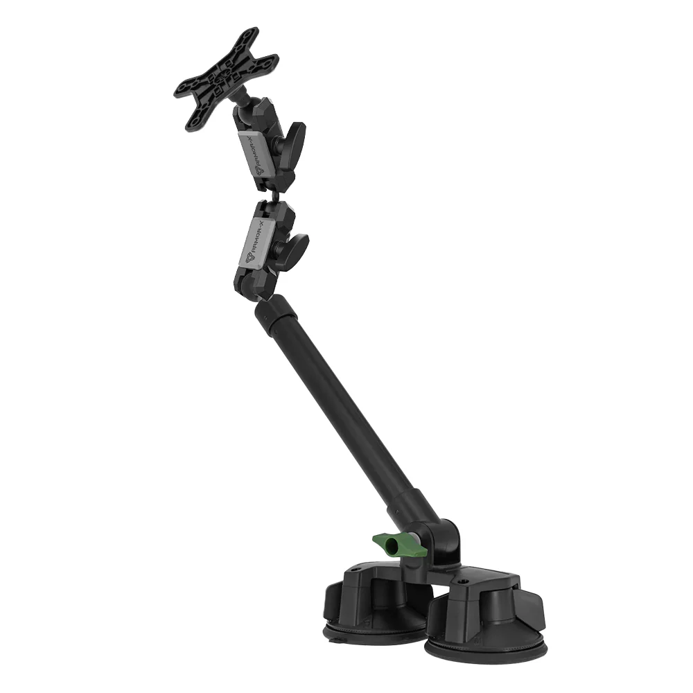 VSA-P65 | Dual Suction Cup VESA Mount ( 75x75mm | 50x50mm ) with Long Arm | Design for Tablet - Image 11