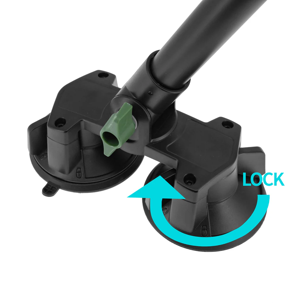 XMA-P65 | Dual Suction Cup Mount Base with Long Arm - Image 4
