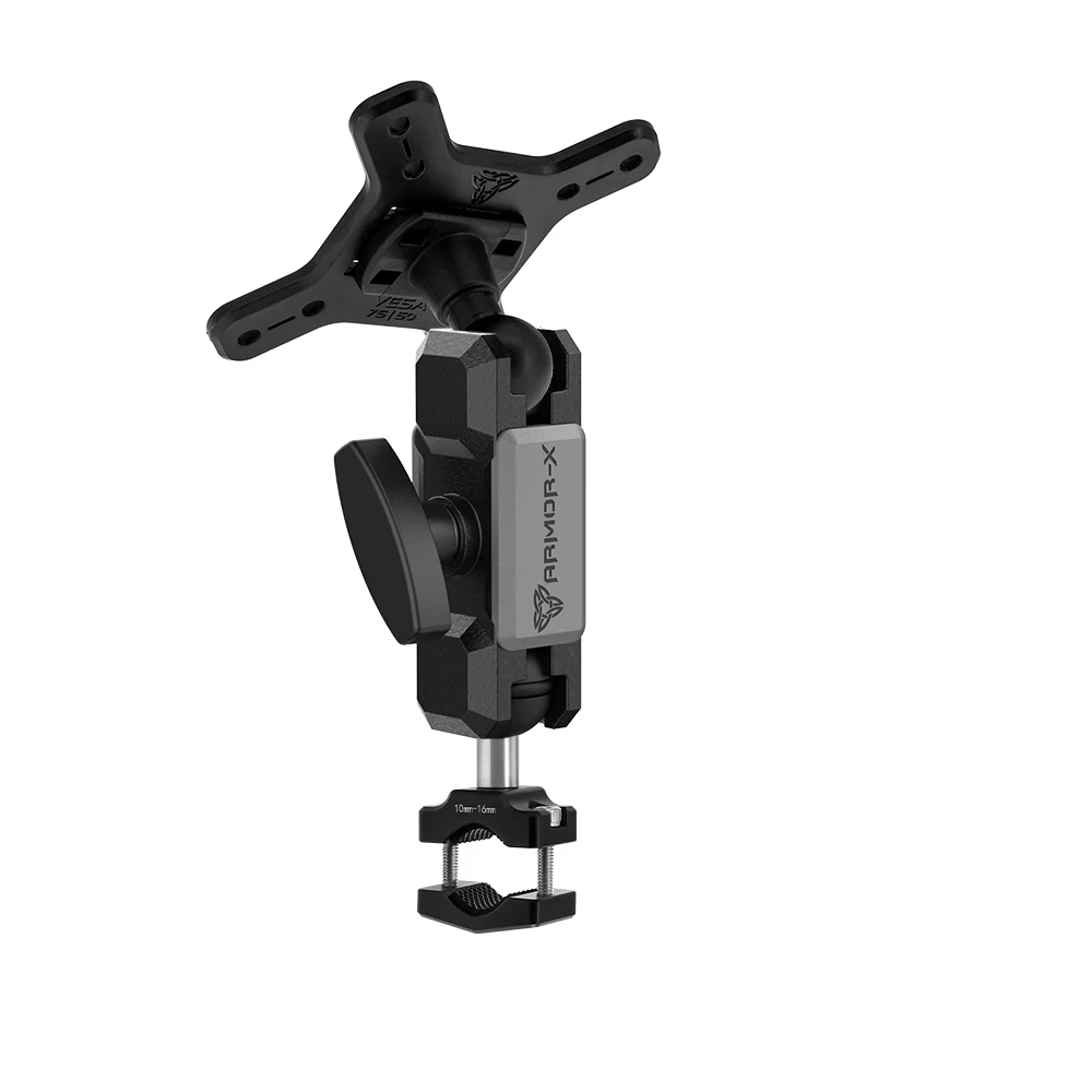 VSA-P67 | Bar Clamp VESA Mount ( 75x75mm | 50x50mm ) | ⌀10-32mm | Design for Tablet - Image 11