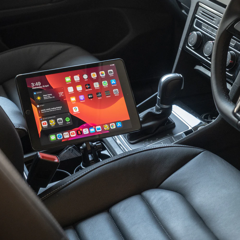 VSA-X107 | Cup Holder Mount For Car VESA Mount ( 75x75mm | 50x50mm ) | Design for Tablet - Image 2
