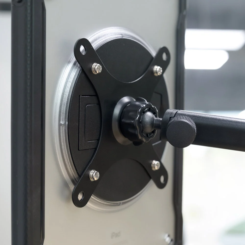 VSA-X140 | Microphone Stand Clamp VESA Mount ( 75x75mm | 50x50mm ) | Design for Tablet - Image 3