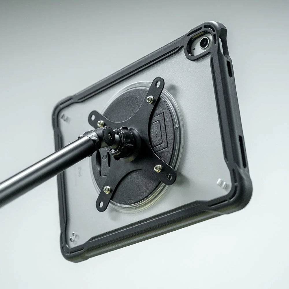VSA-X141 | Aluminium Adjustable Arm Clamp VESA Mount ( 75x75mm | 50x50mm ) | Design for Tablet - Image 2