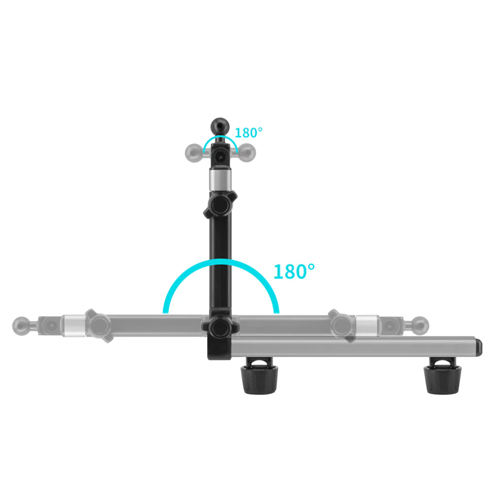 VSA-X155 | Telescopic Arm Back Seat Mount VESA Mount ( 75x75mm | 50x50mm ) | Design for Tablet - Image 5