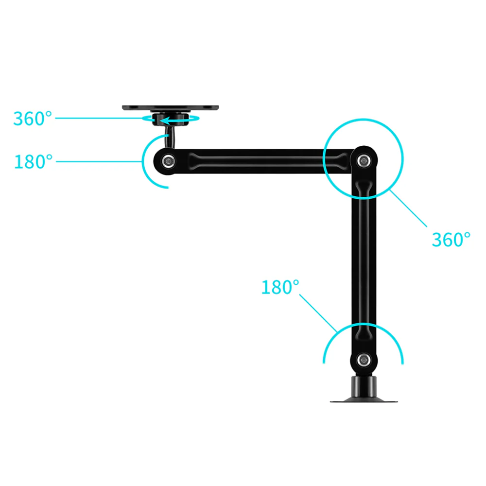 VSA-X168 | Drill-Down Wall VESA Mount ( 75x75mm | 50x50mm ) | Design for Tablet - Image 6