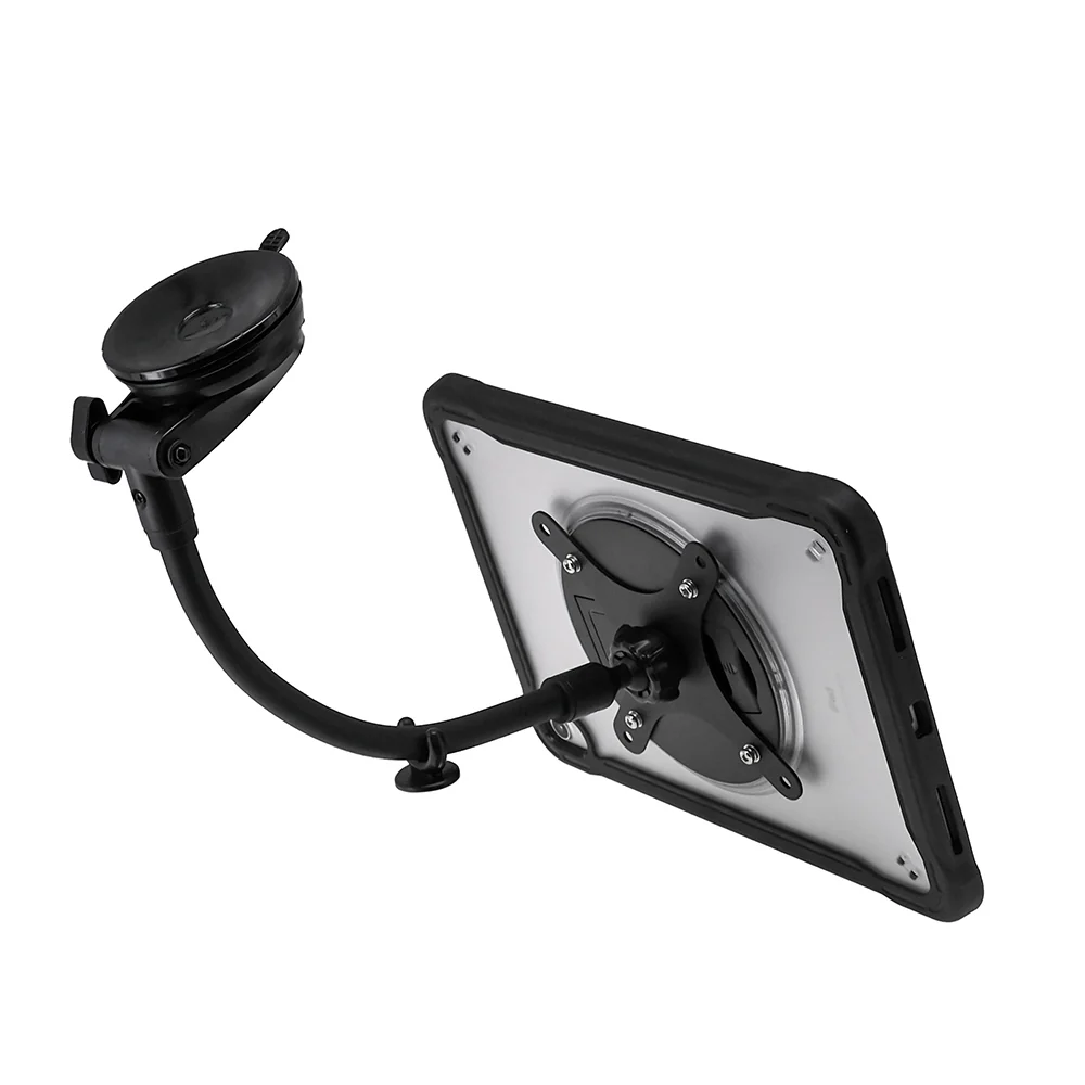 VSA-X172 |  Truck / Work Van / Bus Dashboard Extra Long Suction Cup VESA Mount ( 75x75mm | 50x50mm ) for ELD & Fleets | Design for Tablet - Image 7