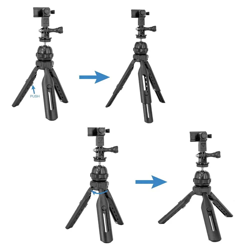 X111K | Extendable Mini Tripod | TYPE-K For ActiveKEY - Image 5
