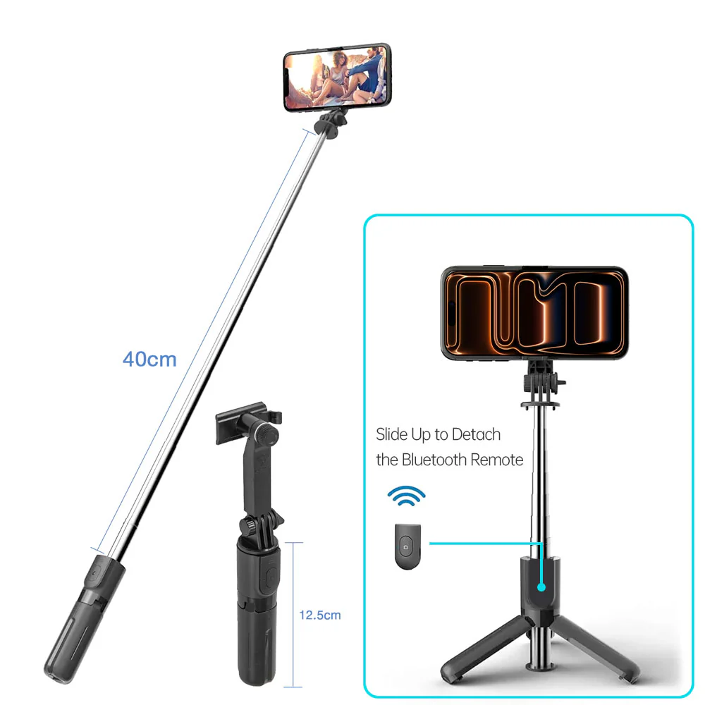 X118K | Selfie Stick Tripod With Remote  | TYPE-K For ActiveKEY - Image 5