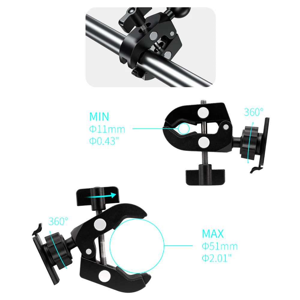 X132K | Quick Release Handle Bar Mount | TYPE-K For ActiveKEY - Image 6