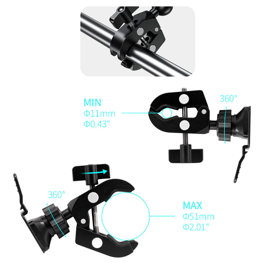 X132T | Quick Release Handle Bar Mount | TYPE-T For Tablet - Image 5