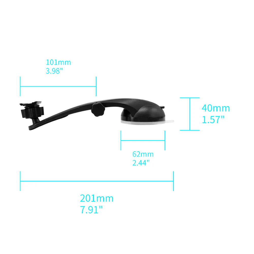 X133K | Foldable Suction Cup Mount | TYPE-K For ActiveKEY - Image 4