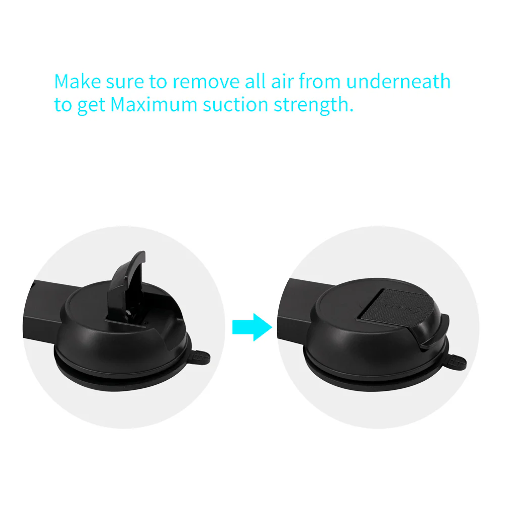 X136T | Folding Car Dashboard Suction Cup Mount | TYPE-T for Tablet - Image 6