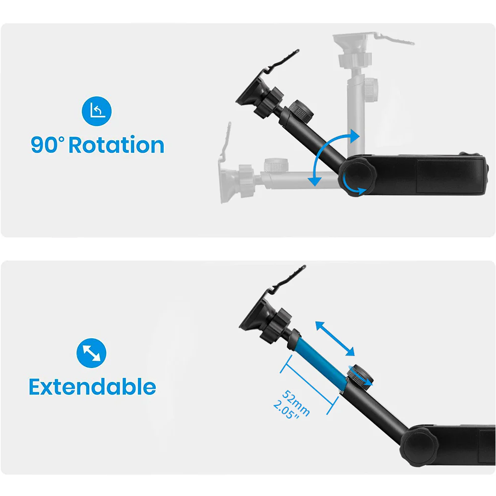 X140T | Microphone Stand Clamp Mount | TYPE-T For Tablet - Image 4