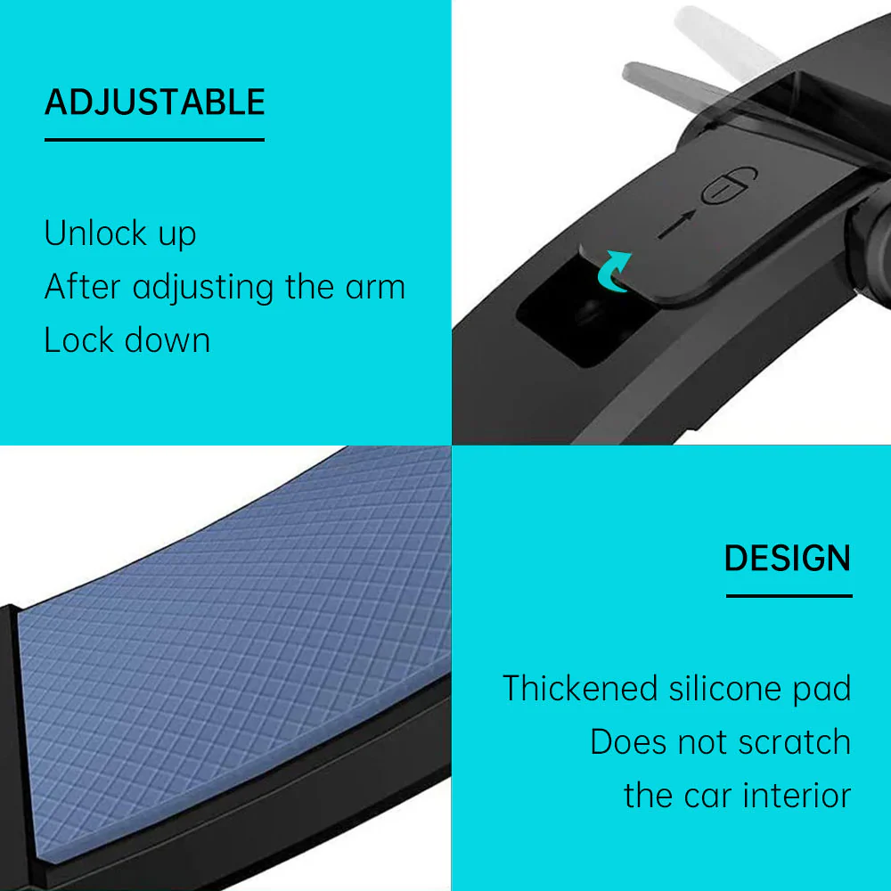 X144T | Folding Arm Suction Cup Mount | TYPE-T for Tablet - Image 5