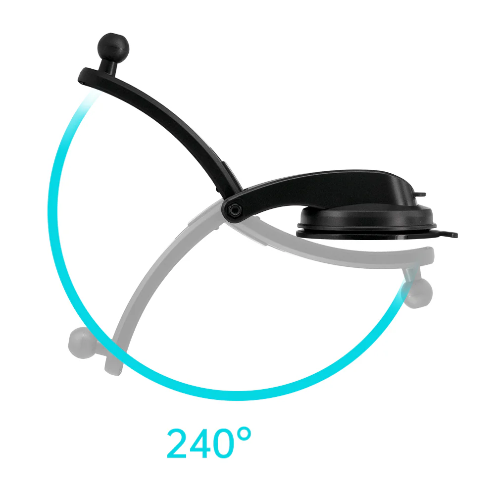 X144T | Folding Arm Suction Cup Mount | TYPE-T for Tablet - Image 6