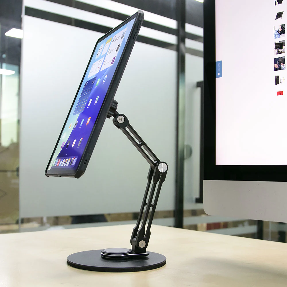 X154T | Adjustable Foldable Swivel Desktop Mount | TYPE-T For Tablet - Image 2