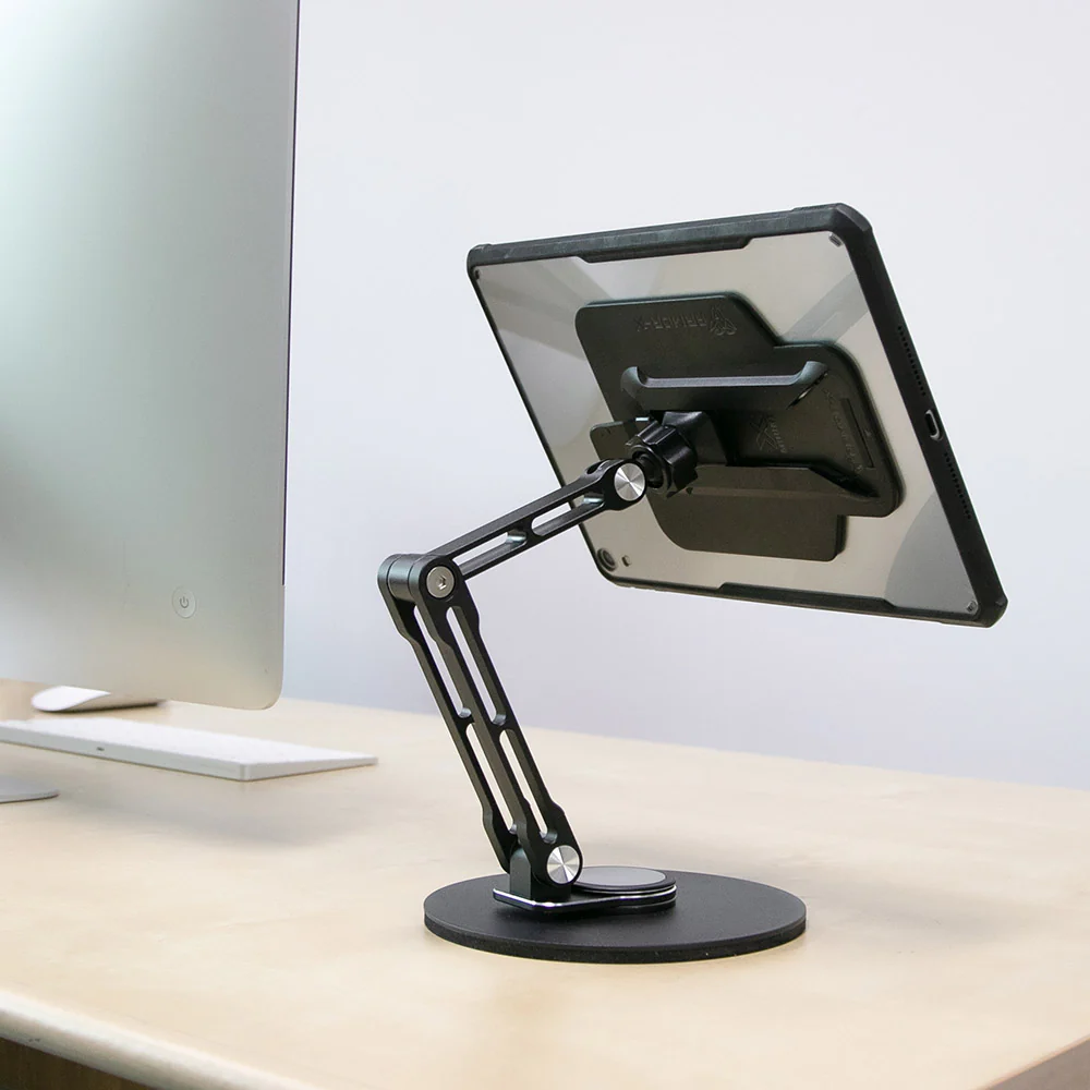 X154T | Adjustable Foldable Swivel Desktop Mount | TYPE-T For Tablet - Image 3