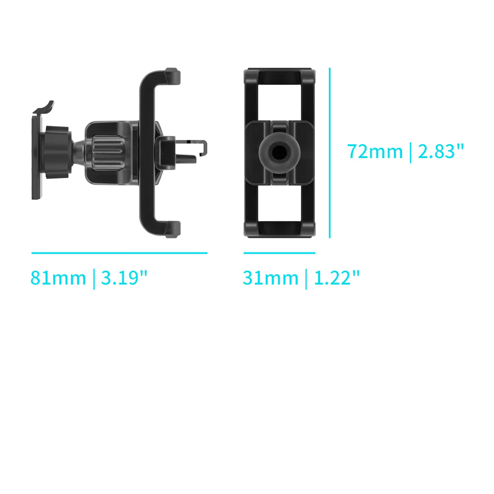 X161K | Slidable Car Air Vent Mount | TYPE-K For ActiveKEY - Image 4
