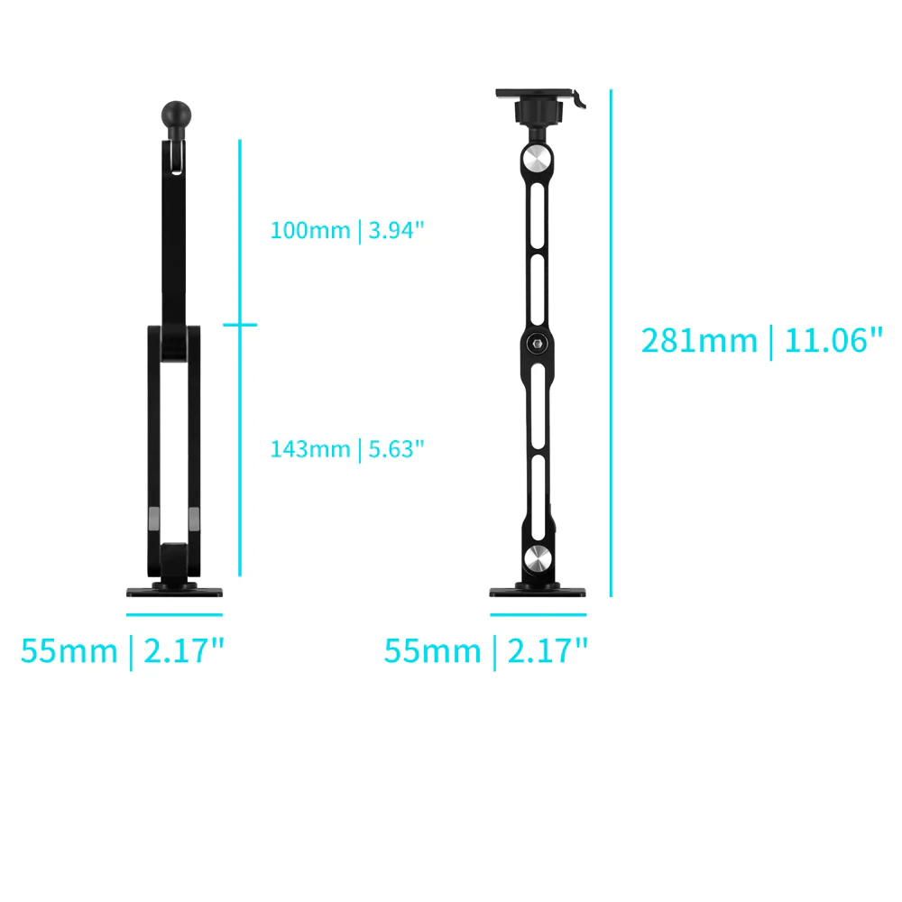 X166K | Drill-Down Wall Mount | TYPE-K For ActiveKEY - Image 3