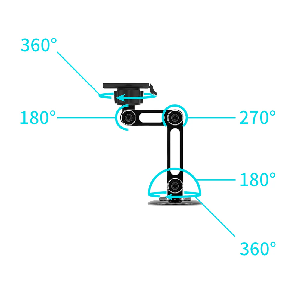 X179K | Adhesive Foldable Swivel Mount | TYPE-K For ActiveKEY - Image 4