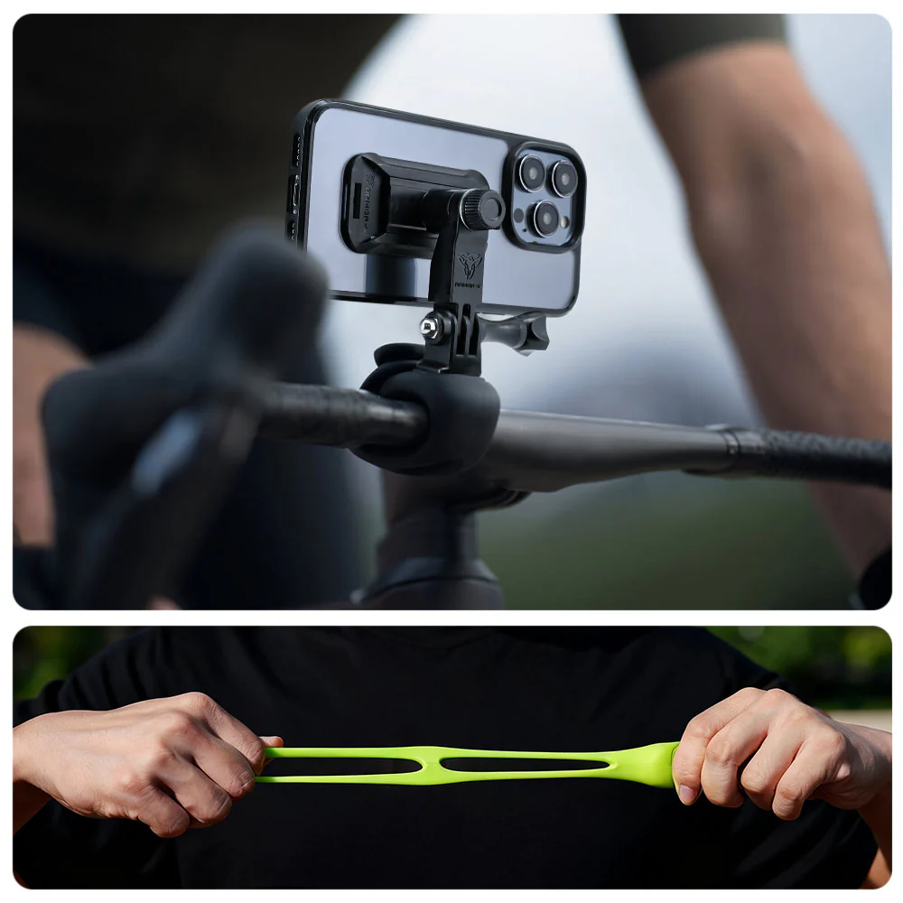 X180K | Elastic Wrap Handlebar Mount | ⌀22-60mm | TYPE-K For ActiveKEY - Image 2