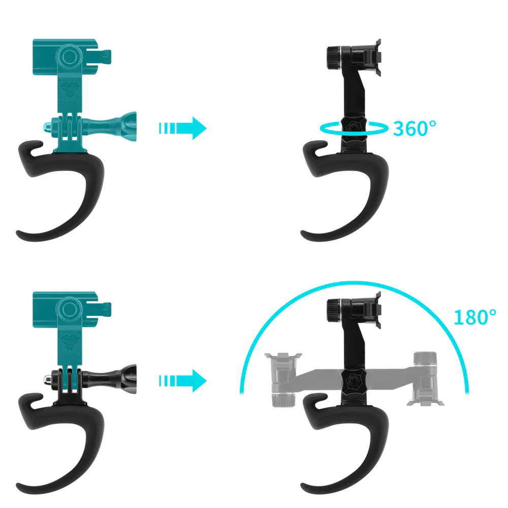 X180K | Elastic Wrap Handlebar Mount | ⌀22-60mm | TYPE-K For ActiveKEY - Image 5
