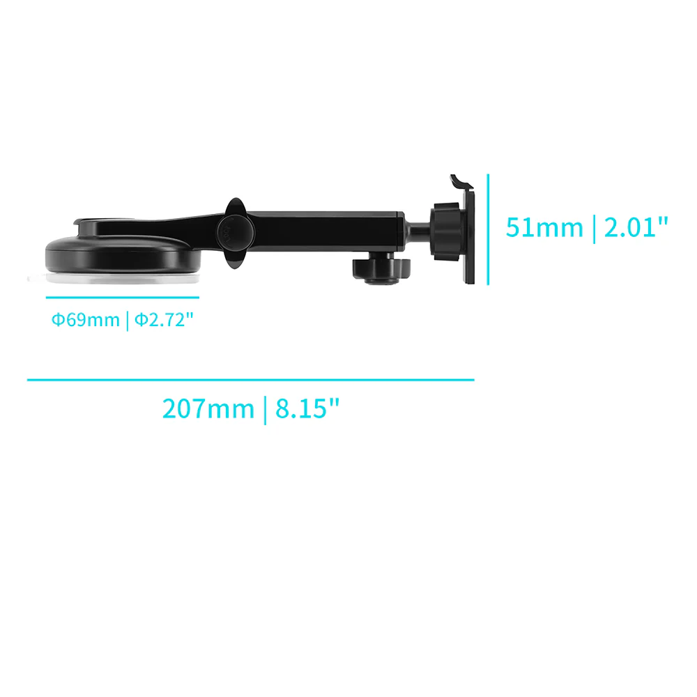 X182K | Extendable Suction Mount | TYPE-K For ActiveKEY - Image 4