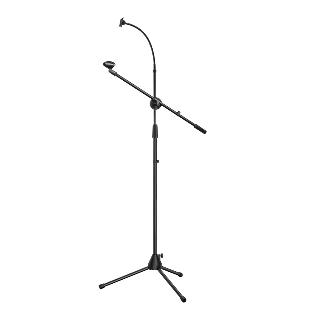 X185K | Tripod Floor Stand With Boom Microphone Arm | TYPE-K For ActiveKEY