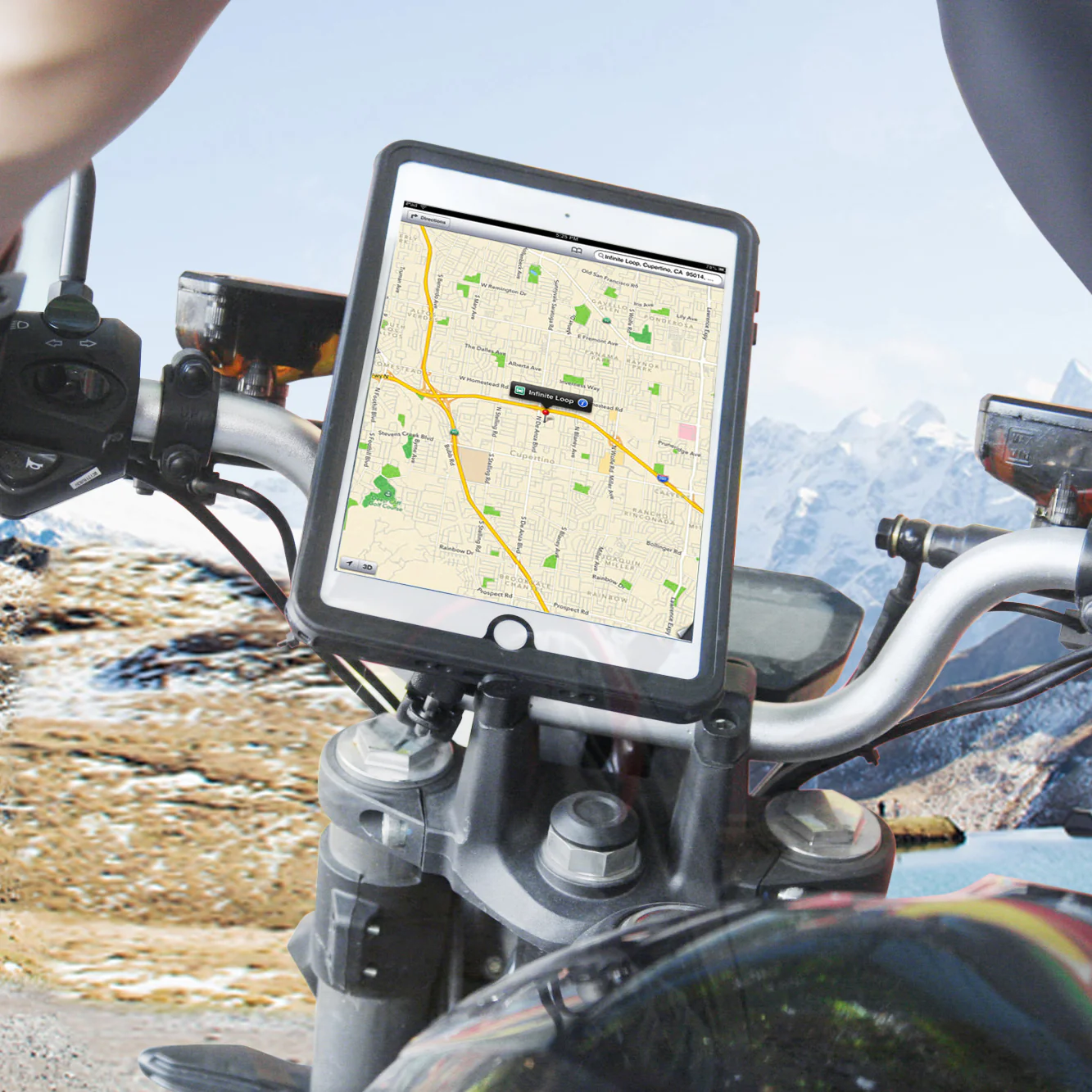 X69T | Small Bar Mount w/ quick release | ⌀24-28mm | TYPE-T for Tablet - Image 3