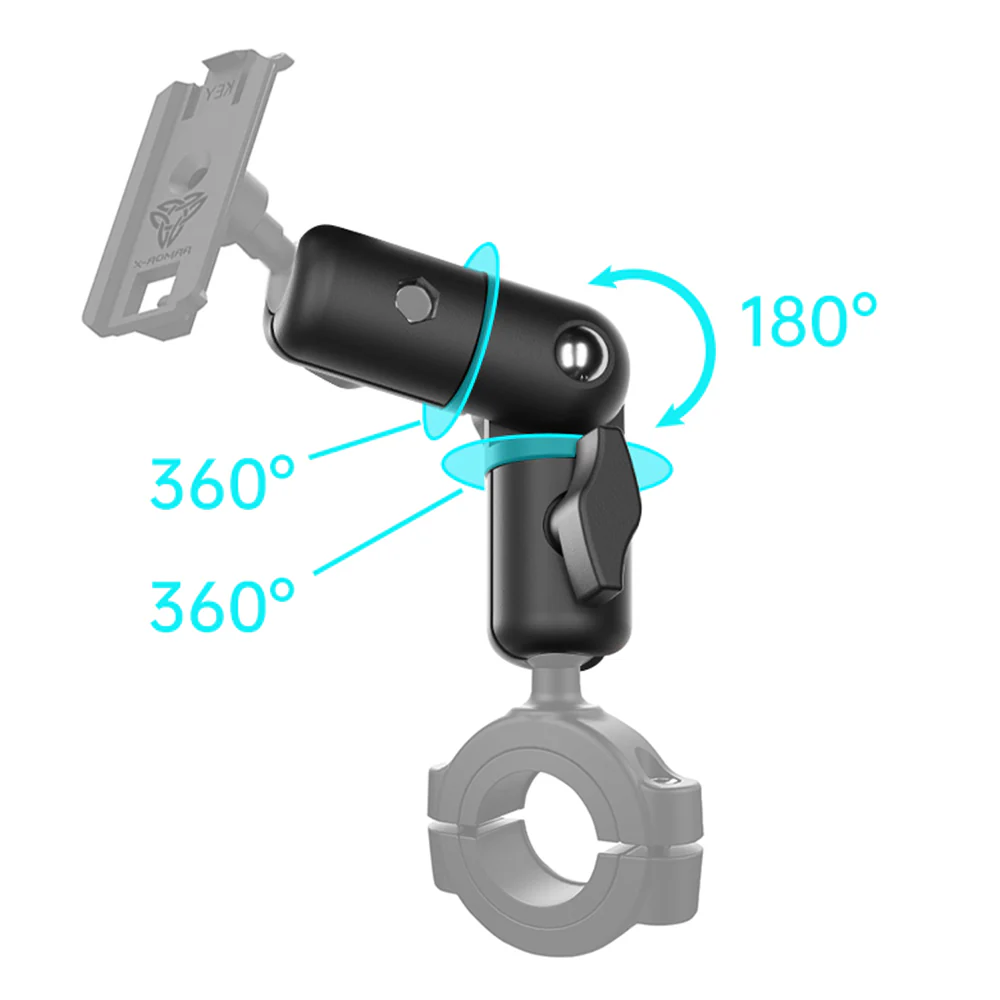 XMA-DSA3 | Double Socket Swivel & Ratchet Arm | 136mm / 5.35" - Image 5