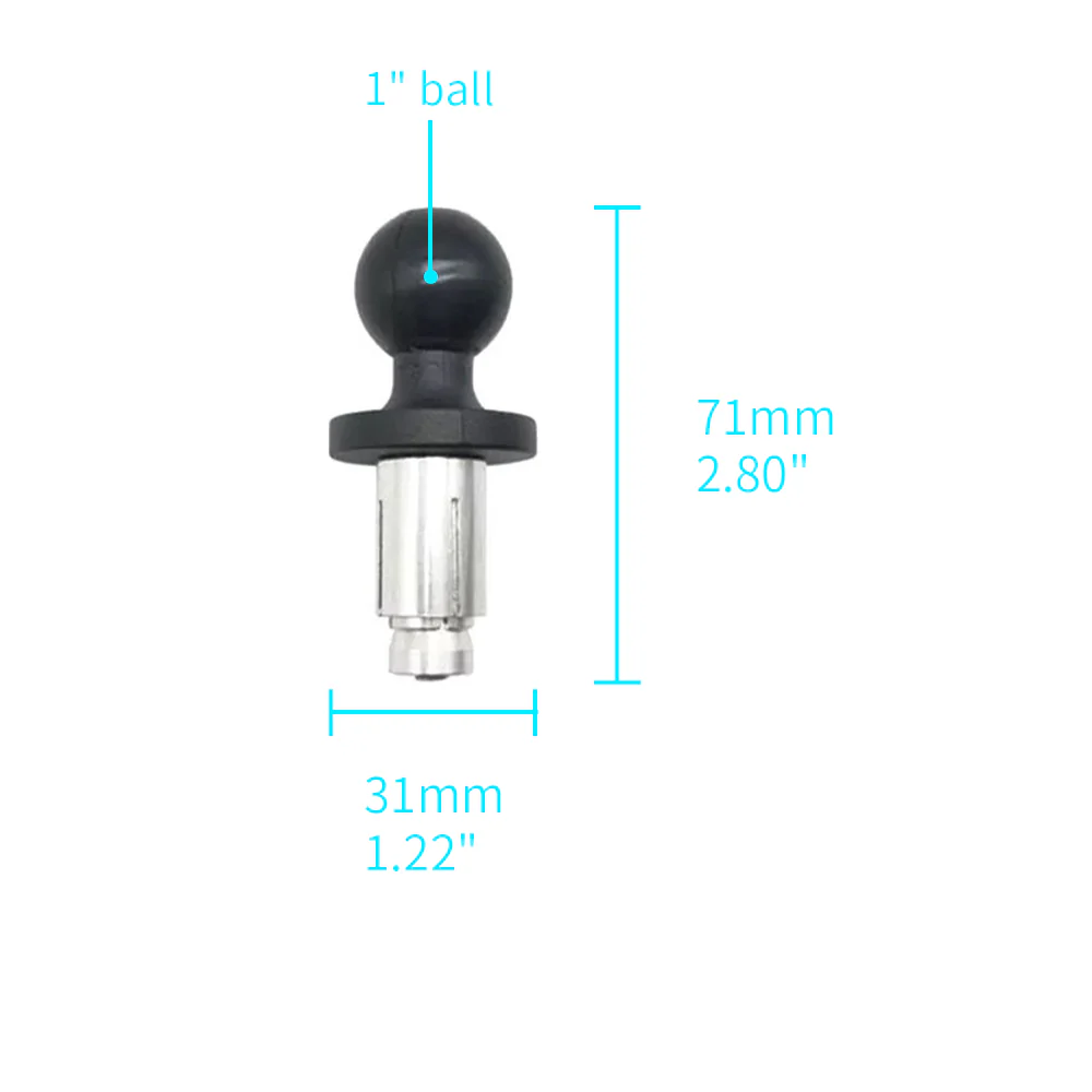 XMA-P30 | Motorcycle Fork Stem Mount Base - Image 2