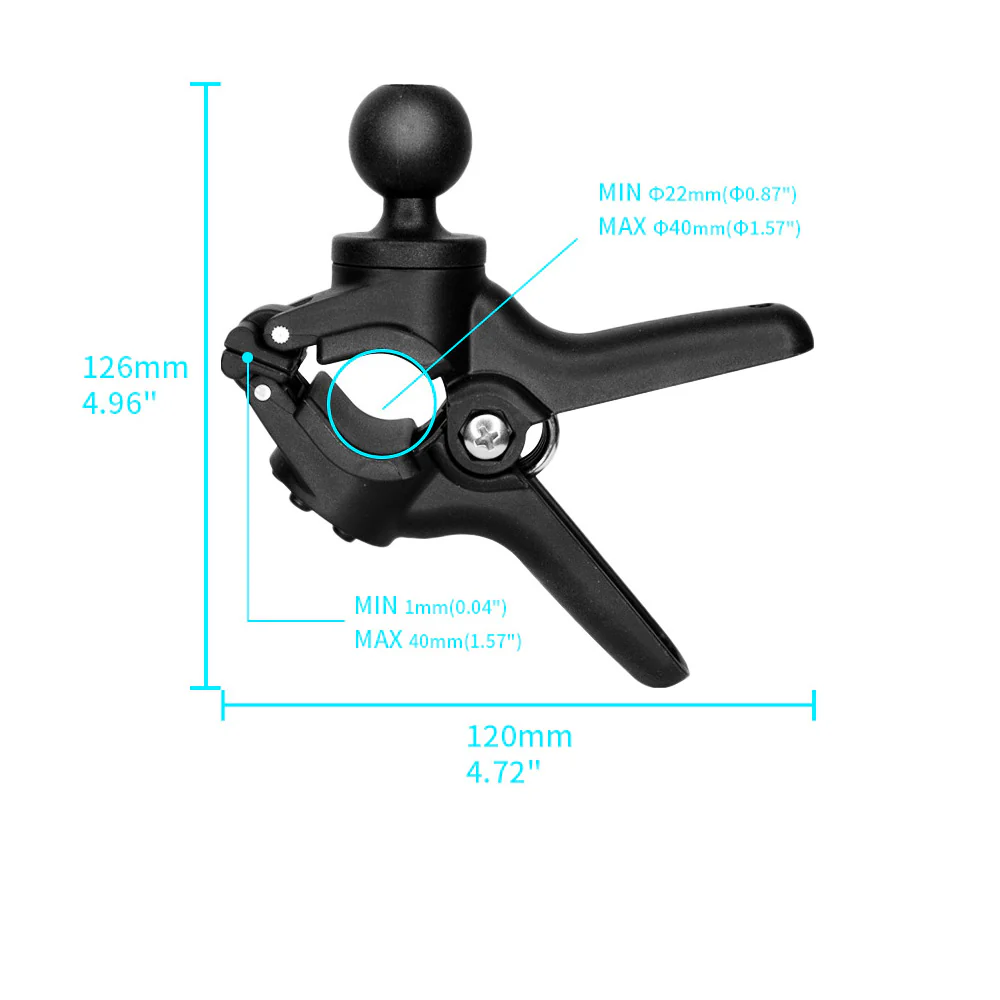 XMA-P48 | Tough Spring Clamp Mount Base - Image 2