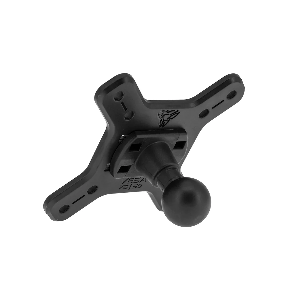 XMA-VA75 | ( 75x75mm | 50x50mm ) VESA Adapter Plate with 1-inch Ball