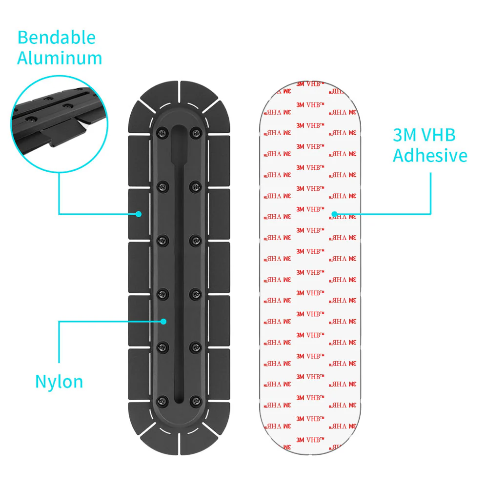 XTR-TK4-XL | Adhesive Track Mount For Kayak | 314mm / 12.36" - Image 3