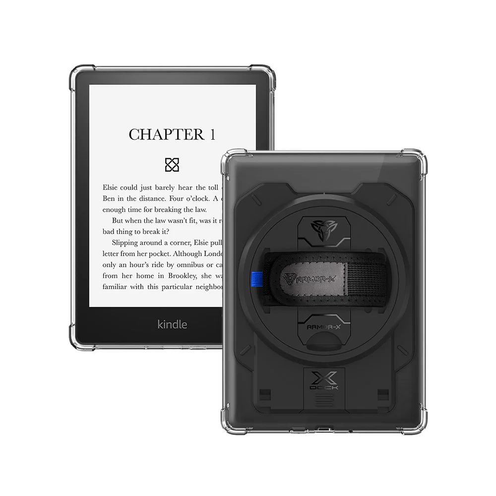 ZAN-AZ-PW5 | Amazon Kindle Paperwhite 5 2021 6.8" | 4 Corner Protection Case With X-DOCK Modular Eco-System