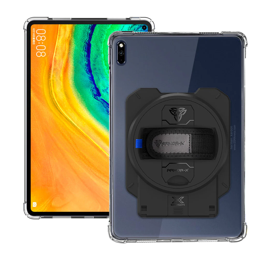 ZAN-HW-MTPP-MRX | Huawei MatePad Pro 10.8 2019 MRX-W09/W19 MRX-AL09/19 | 4 Corner Protection Case With X-DOCK Modular Eco-System