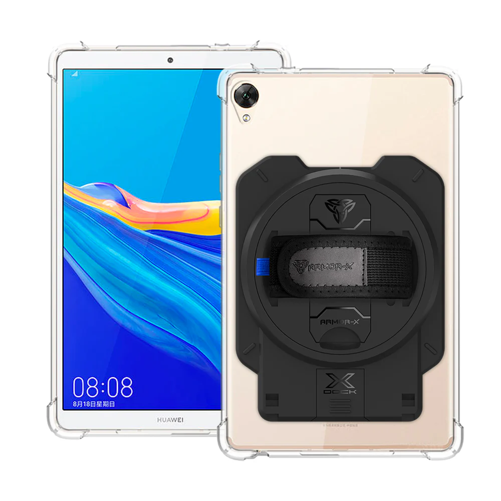 ZAN-HW35 | Huawei MediaPad M6 8.4 | 4 Corner Protection Case With X-DOCK Modular Eco-System