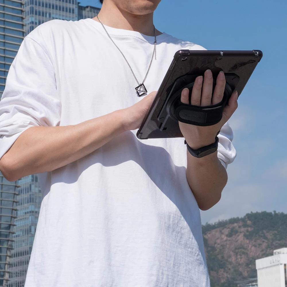 ZAN-iPad-A2 | iPad 9.7 ( 5th / 6th Gen. ) 2017 / 2018 | 4 Corner Protection Case With X-DOCK Modular Eco-System - Image 3
