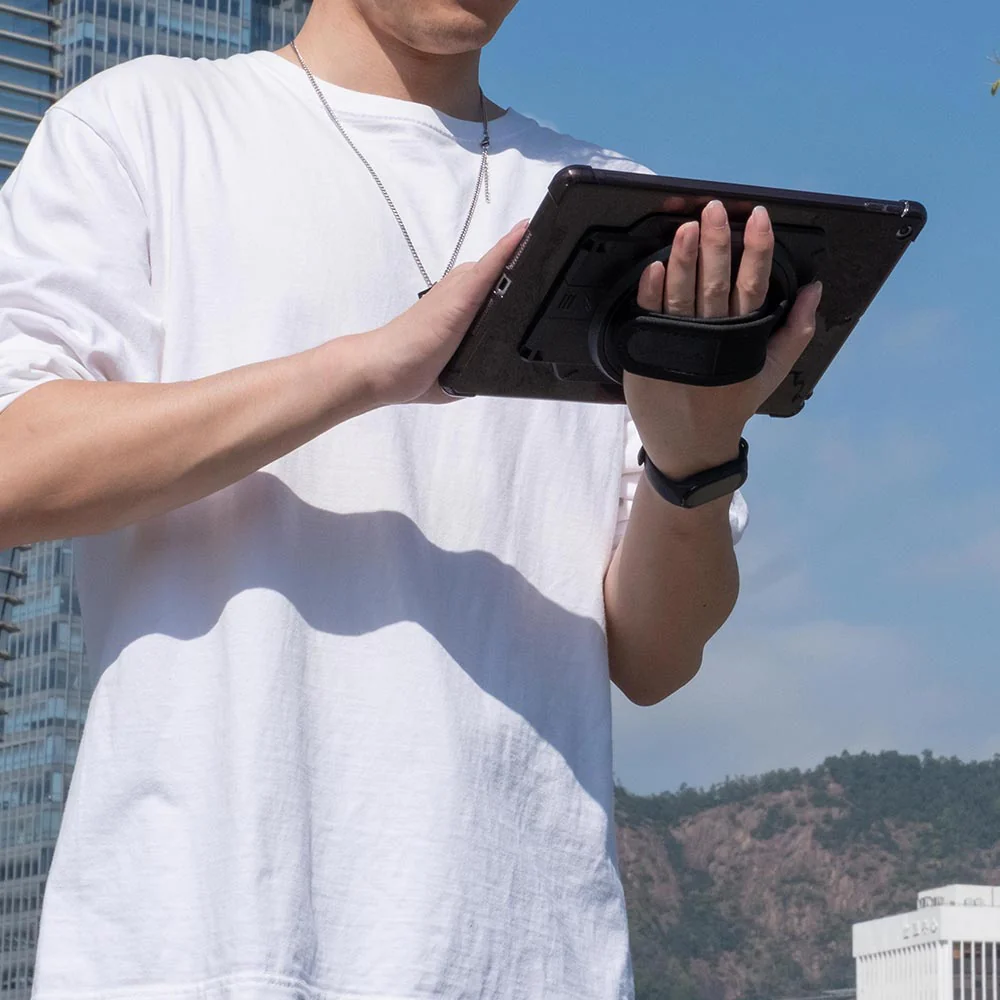 ZAN-iPad-A2 | iPad air 1 / air 2 | 4 Corner Protection Case With X-DOCK Modular Eco-System - Image 2