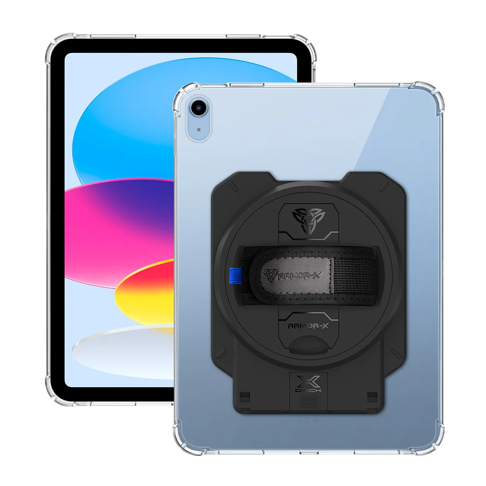 ZAN-iPad-N5CL | iPad 11-Inch (11th Gen / A16) | 4 Corner Protection Case With X-DOCK Modular Eco-System
