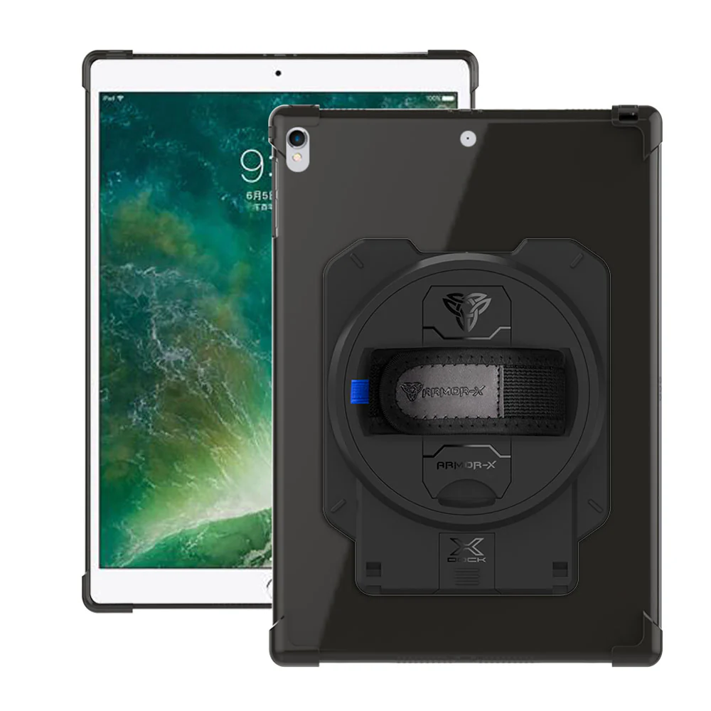 ZAN-iPad-PR3 | iPad Pro 10.5 2017 | 4 Corner Protection Case With X-DOCK Modular Eco-System