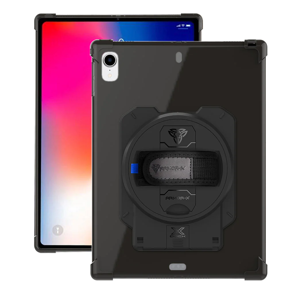 ZAN-iPad-PR5 | iPad Pro 12.9 ( 3rd Gen. ) 2018 | 4 Corner Protection Case With X-DOCK Modular Eco-System