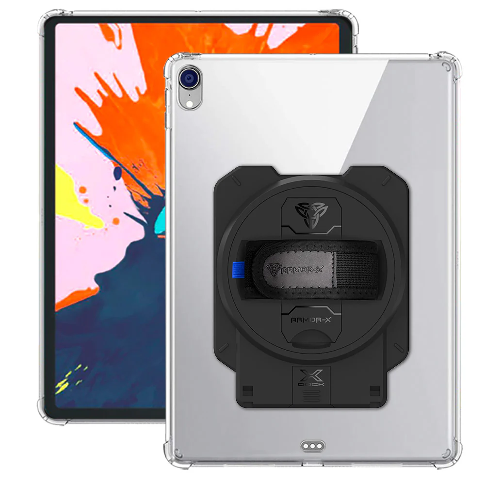 ZAN-iPad-PR5CL | iPad Pro 12.9 ( 3rd Gen. ) 2018 | 4 Corner Protection Case With X-DOCK Modular Eco-System