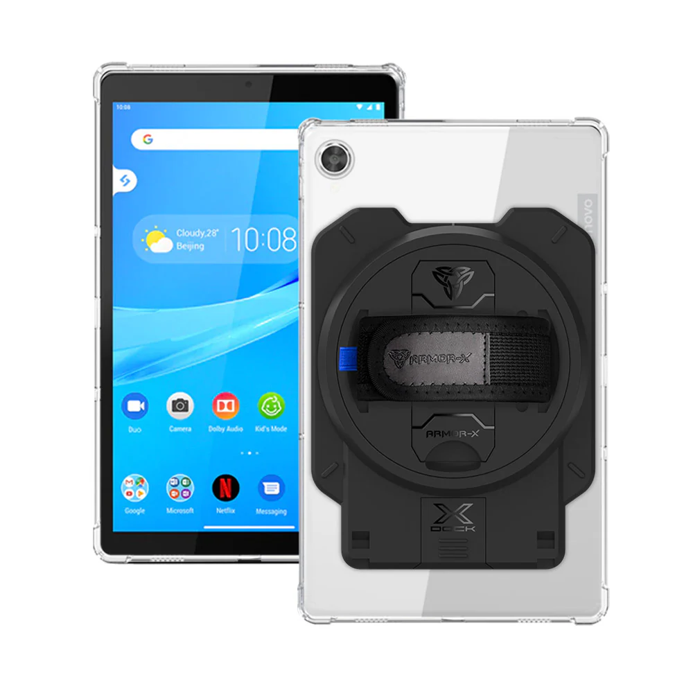 ZAN-LN-M8FHD | Lenovo Tab M8 (FHD) TB-8705 | 4 Corner Protection Case With X-DOCK Modular Eco-System