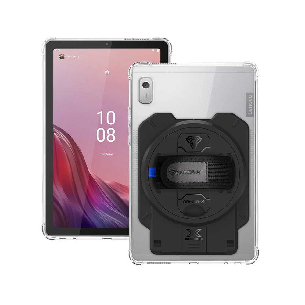 ZAN-LN-M9 | Lenovo Tab M9 TB310 | 4 Corner Protection Case With X-DOCK Modular Eco-System