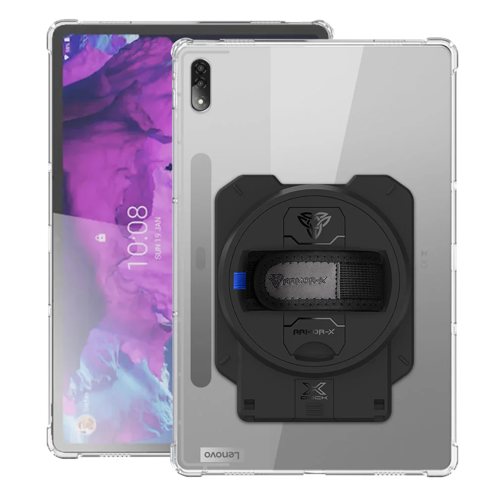 ZAN-LN-P12PRO | Lenovo Tab P12 Pro TB-Q706F | 4 Corner Protection Case With X-DOCK Modular Eco-System